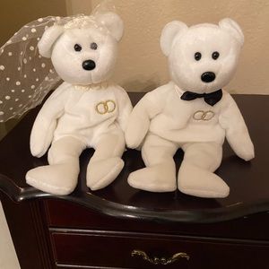 Wedding Set Beanie Babies